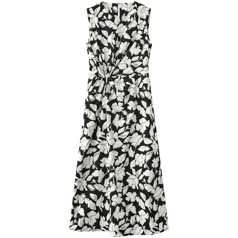 MarcO'Polo植物印花无袖连衣裙