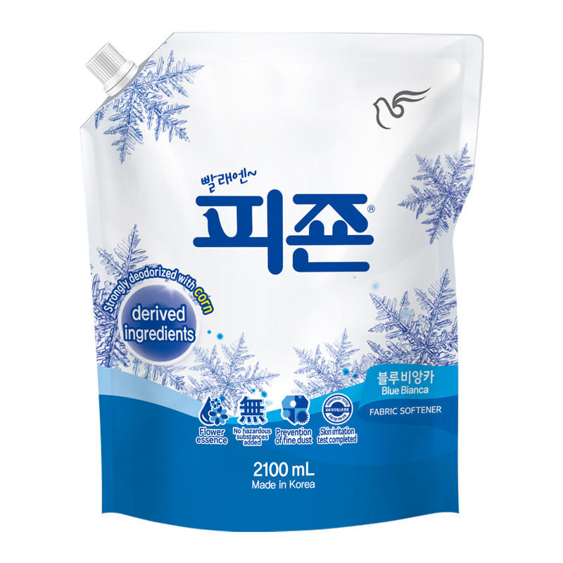 韩国碧珍柔顺剂依兰味2袋装