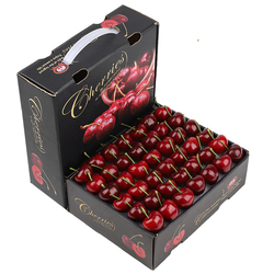 原箱进口丨智利车厘子绿梗硬果