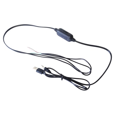 USB5V线控功放板双声道3W5W