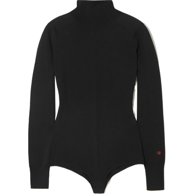 【折扣】Victoria Beckham 女秋冬刺绣羊毛高领连体衣