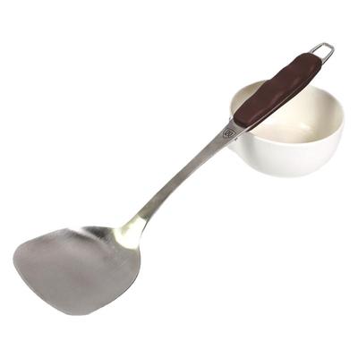 双枪汤勺304锅铲不锈钢炒菜铲子