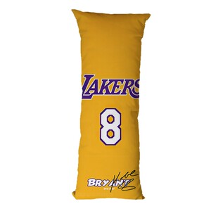 NBA篮球卡通定制队徽球衣卧室抱枕睡觉靠垫床头靠枕夹腿长条枕