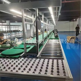 线 55寸拼接屏生产线 支持定置 厂家直供真空泵组装