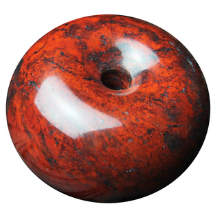 玉枢坊天然桂林鸡血玉平安扣吊坠玉石项链玉坠鸡血石挂件玉器男女