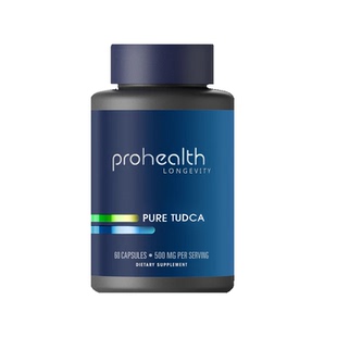 美国Prohealth纯TUDCA 500毫克60粒胶囊男女通用膳食补充剂肝健康