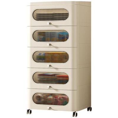 零甲醛加厚抽屉式收纳柜储物柜子