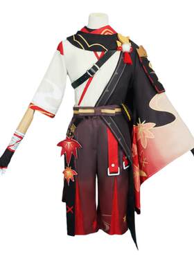 原神枫原万叶cos服还原现货速发