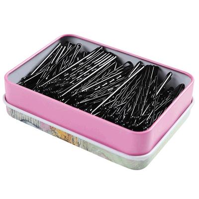 fzzseii加粗少女一字夹黑色发夹