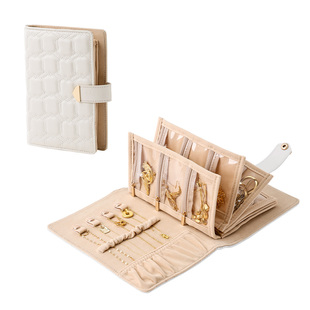 卡瑟格2025年新黄金高档便携首饰收纳包册盒项链戒指手镯珠宝礼物