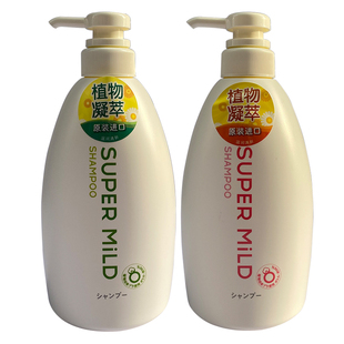 日本进口惠润柔净洗发水洗发露护发素无硅油绿野鲜花芳香600ML