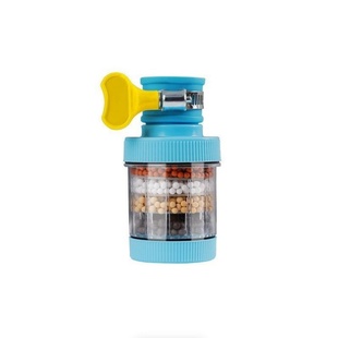 水龙头过滤器六重净化器防溅花洒通用可旋转过滤器净水器厨房龙头