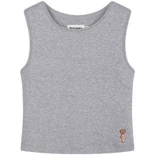 TEENIEWEENIE bearnova2025秋季新款女装俏皮活力运动风无袖背心