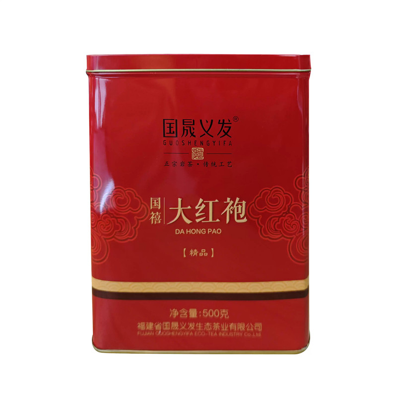 国晟义发 国禧 精品大红袍 浓香型武夷岩茶 GS6036 小泡乌龙茶