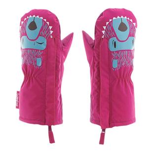 迪卡侬儿童手套冬季户外保暖卡通婴儿宝宝滑雪连指手套 KIDO