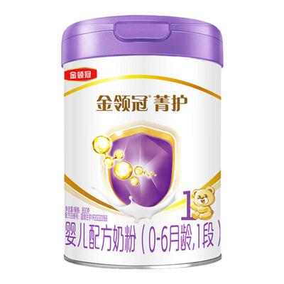 伊利金领冠菁护1段奶粉800g