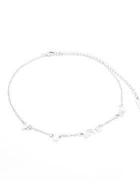 IFULOVEME银色项链原创设计