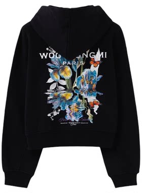 印花光敏温感变色LOGO长袖卫衣
