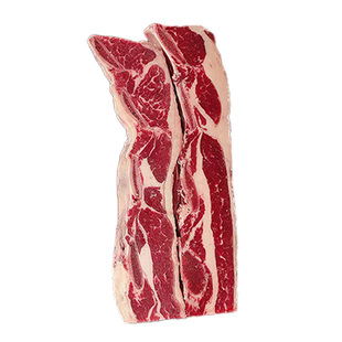 乌拉圭进口牛肋排红烧清炖新鲜带骨原切雪花牛肉