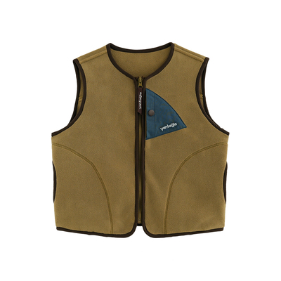 男童加绒马甲内搭深秋冬装