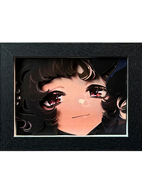 重返未来施奈德纸雕3D立体挂画
