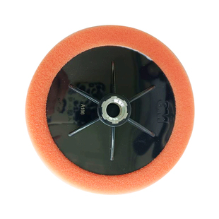 3M5520海绵球 6寸14丝打蜡抛光轮漆面细抛光海绵盘14mm打蜡海绵轮