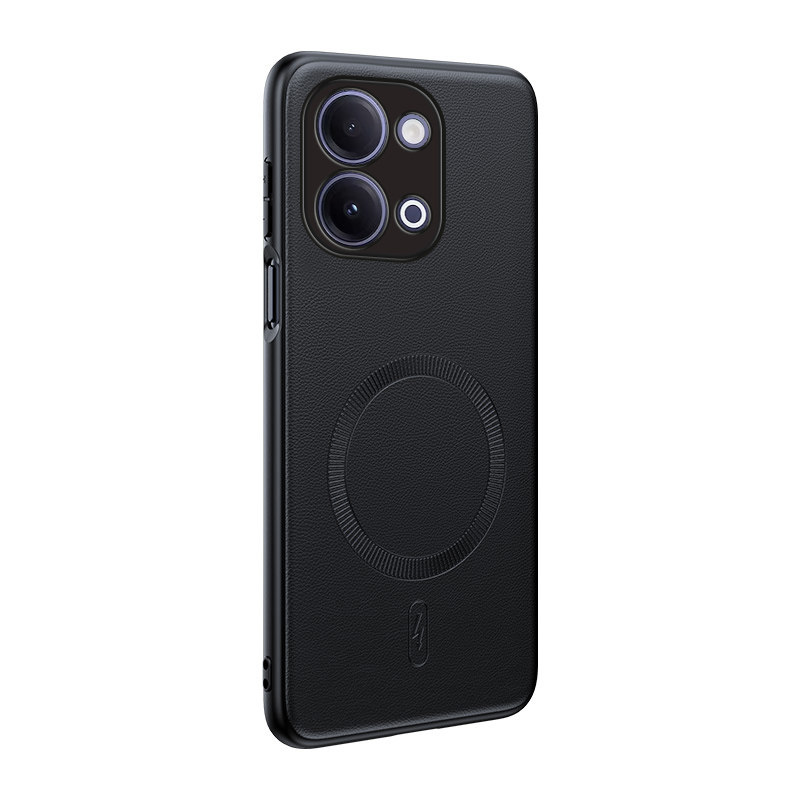 适用于vivoy6e手机壳VIVO Y6e磁吸素皮保护套V2559A全包viovy6e防摔voviy6e皮纹viviy6e外壳vovoy6e新款ye6