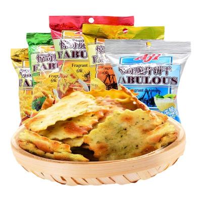 AJI惊奇脆片饼干网红不规则蔬菜