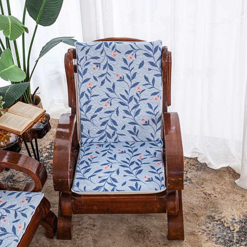 椅垫坐垫靠背一体加厚海绵实木红木质沙发垫连体靠垫办公室椅子垫