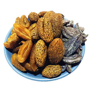 无核盐津橄榄条干微咸甜潮汕特产九制甘草青果子肉畔片蜜饯小零食