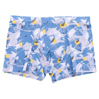 夏季冰爽丝无痕男士平角内裤速干