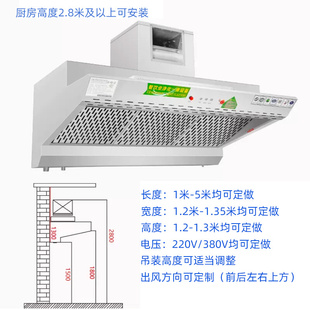 机烟机化烟饮排体净低餐商化一吸放房力器大店厨饭抽空油器用净油