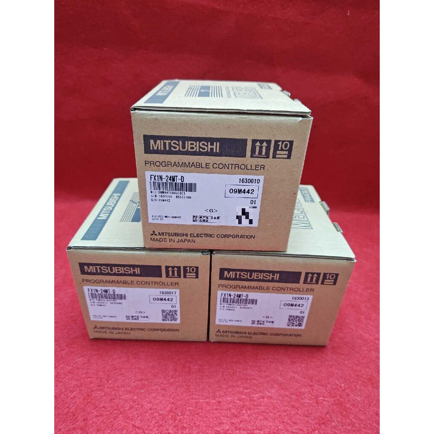 全新三菱FX1N-24MT-D,原装现货库存,盒码一致,实物