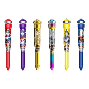 灵动奥特曼陀螺笔盲盒 迪迦泽塔指尖减压文具特利迦德凯笔尖玩具