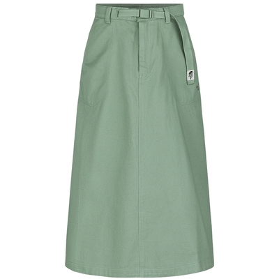 北面女纯棉A字廓形半身裙