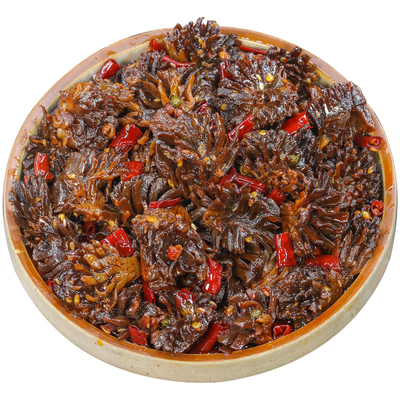 麻辣郡花口感爽脆麻辣入味下酒爽