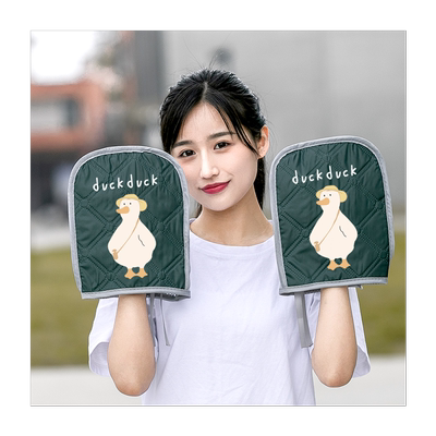 夏季电动车防晒手套防水防紫外线