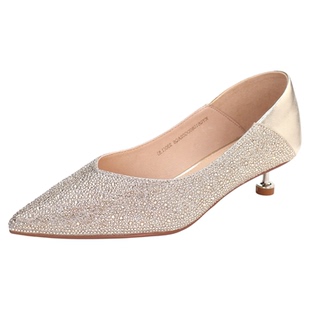 COMELY康莉2026尖头细跟满钻浅口单鞋高跟鞋晚宴婚鞋女鞋KYQ51080