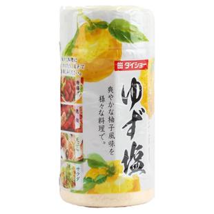 日本进口柚子盐大昌柚子味烧烤撒料瓶胡椒盐80g烧烤撒盐日本调料