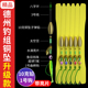 定制路亚假饵T尾软饵铅坠曲柄钩鲈鱼鳜鱼线组亮片套装 绑好 德州