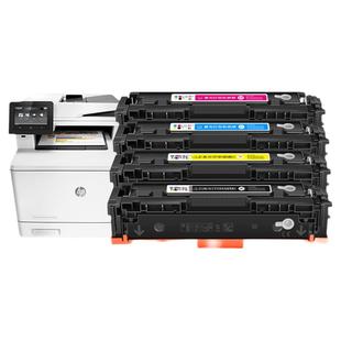 适用惠普M477fdw硒鼓hp M377dw墨盒M452dw/nw/dn激光打印机CF410A粉盒LaserJet Pro MFP 477dw/fnw碳粉CMYK