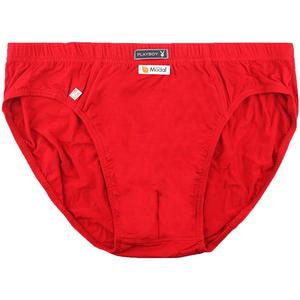 花花公子红内裤男士三角裤龙年本命年棉质大码红色三角内裤礼盒装