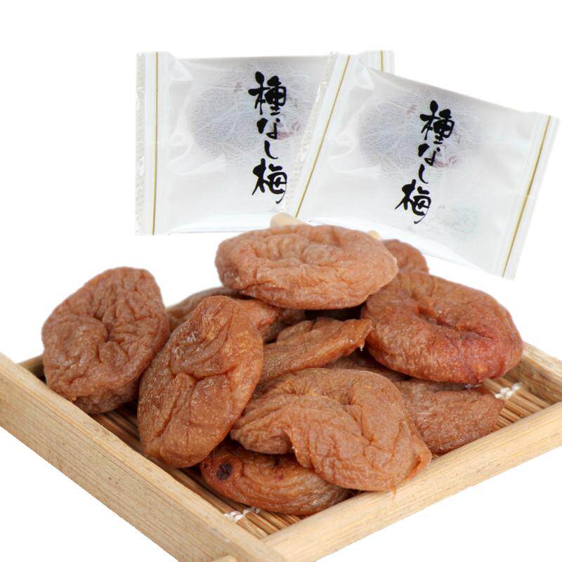 梅品会出口日本无核梅饼一口梅250g孕妇话梅蜂蜜味青梅蜜饯
