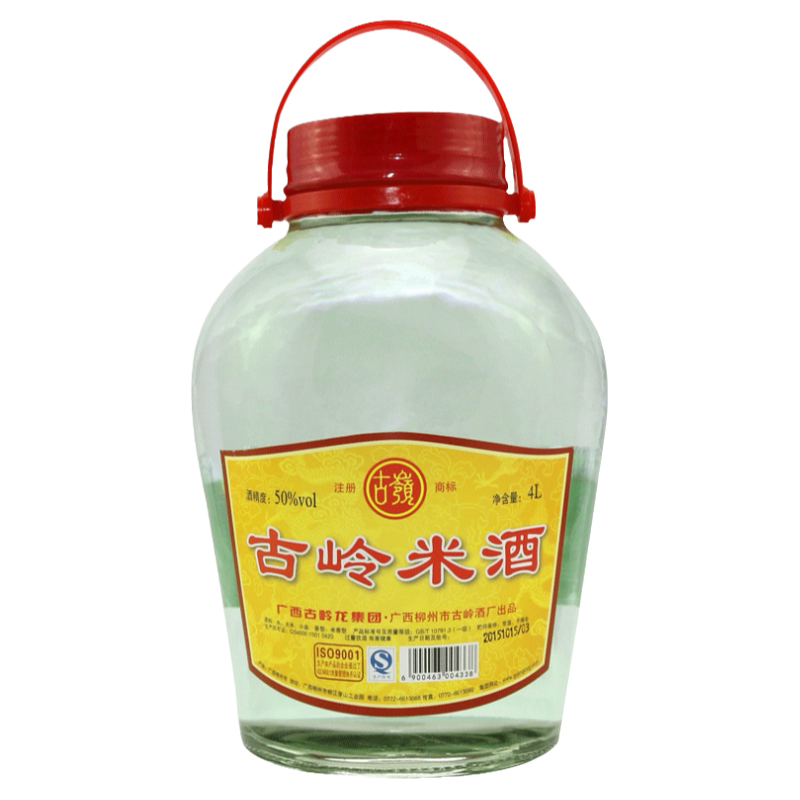 古岭米酒50°4L纯粮食浸泡专用酒