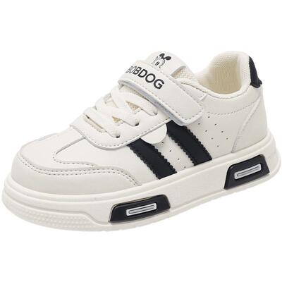 巴布豆童鞋儿童板鞋2026新款春季休闲小白鞋男款大童女儿童运动鞋