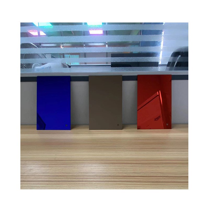 PS镜面板反光塑料装饰镜片亚克力PC镜片双面真空电镀亚力克板批发