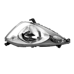 适用于本田飞度03-19年GK5飞度大灯半总成前照灯车头灯行车灯罩壳