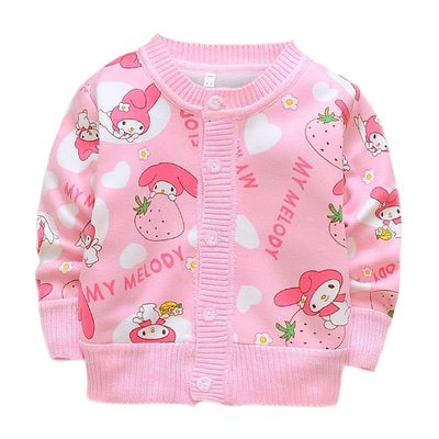 针织外套男童加绒婴儿保暖内衣