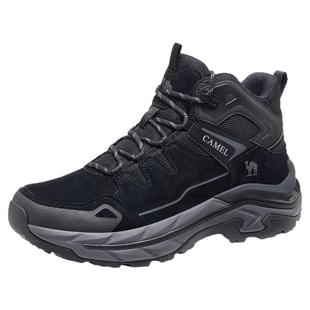骆驼户外高帮登山鞋2025冬季男鞋耐磨防滑徒步鞋高帮运动鞋女