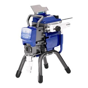 骁将新款智能语音高压无气柱塞式喷涂机乳胶漆油漆腻子一体机喷枪